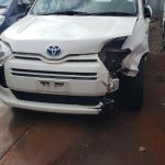 廃車の依頼で板橋区よりトヨタサクシードを引き取りに